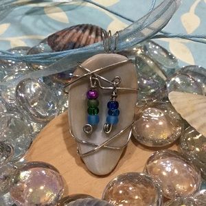 Outer Banks Shell Necklace. Crafted with Care.